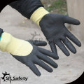 SRSAFETY 13G Gant de travail en nitrile résistant aux rayures et à la coupe / gants de travail à fibre d&#39;aramide / gant anti-coupure anti-aramide